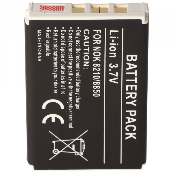 AccuCell batteri passer til Nokia 8250, BLB-2, 1200mAh