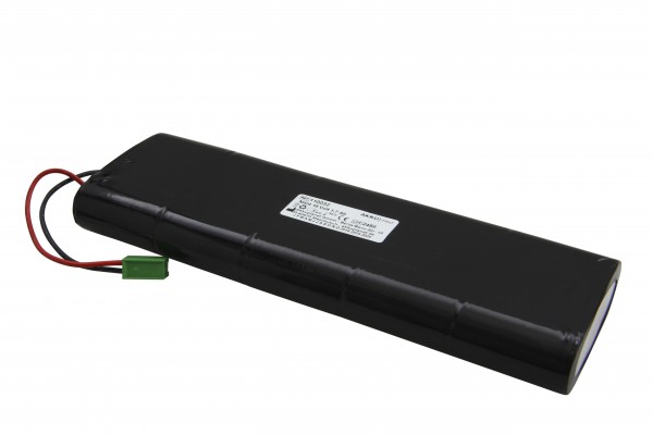 NC-batteri egnet til Hellige CardioSmart 1.7 Ah type 303-442-70 / 30344270 MAC1200 / 1200 ny CE-kompatibel