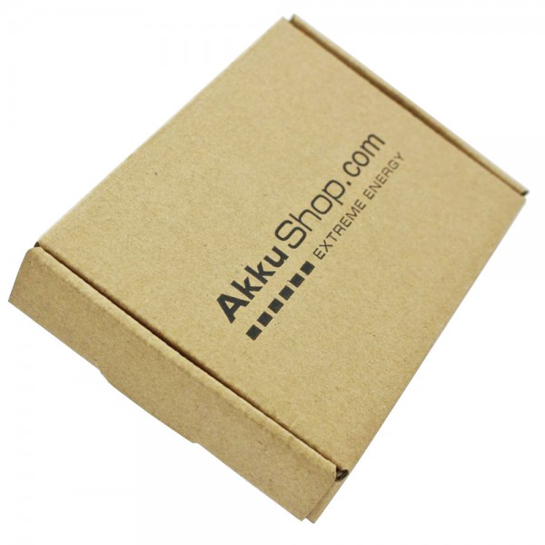 AKKUSHOP COM BOX1, den universelle emballage boks lille til batterier, AkkuPack og små dele ca. 120 x 85 x 20 mm