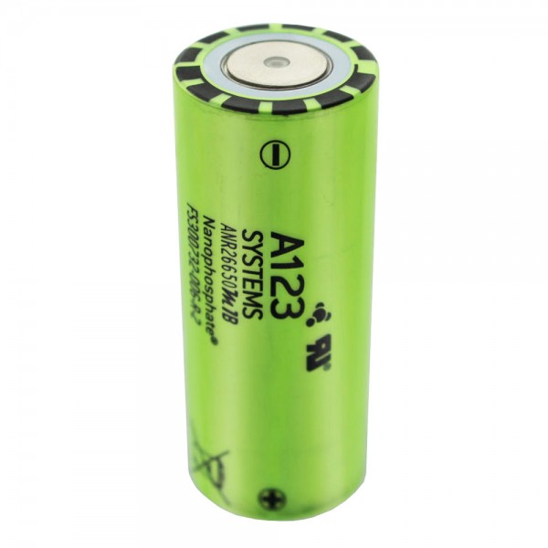 A123 ANR26650M1B 2500mAh 3,3V LiFePo4 batteri