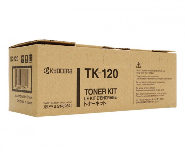 Kyocera lasertoner TK-120 sort 7.200 sider