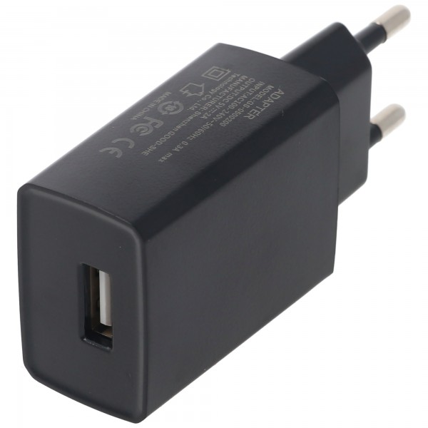 Nitecore USB / 230V oplader adapter 2A