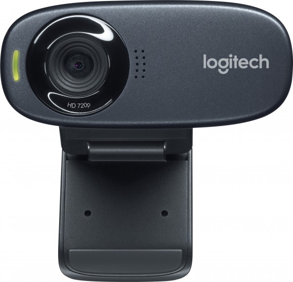 Logitech Webcam C310, HD 720p, sort 1280x720, 30 FPS, USB, detailhandel