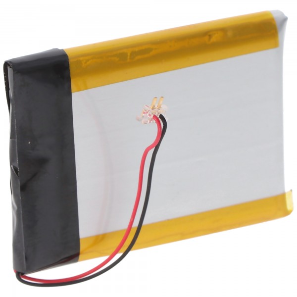 Li-Ion batteri - 600mAh (3.7V) - til MP3-afspillere, musikafspillere som Samsung 503040