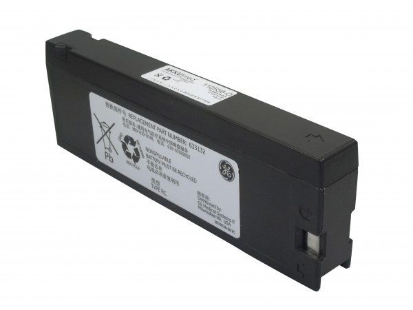 Originalt blyopladeligt batteri GE Dinamap Pro 100