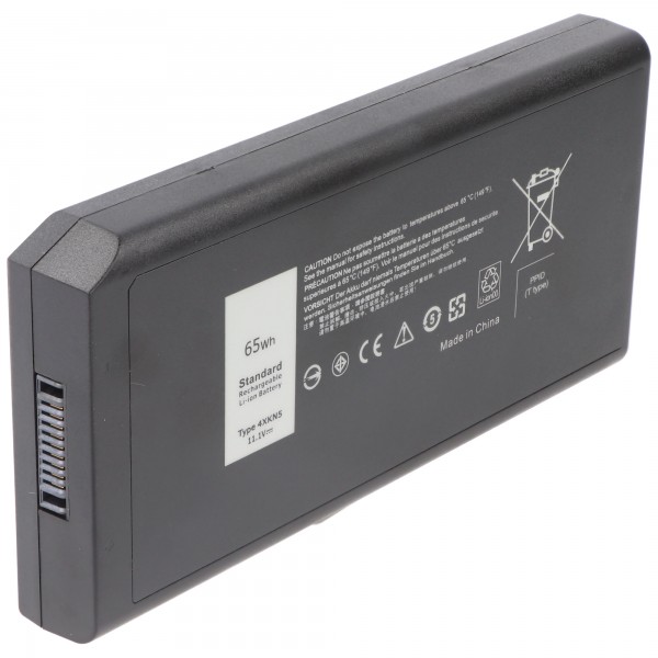 Batteri passer til Dell Latitude E6440, E6540, Li-ion, 11.1V, 5850mAh, 65Wh