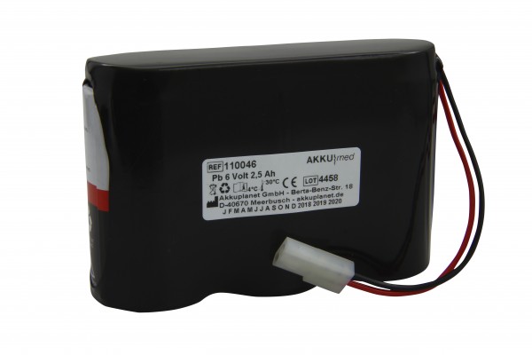 Blybatteri egnet til Ivac sprøjtepumpe 770 CE-kompatibel