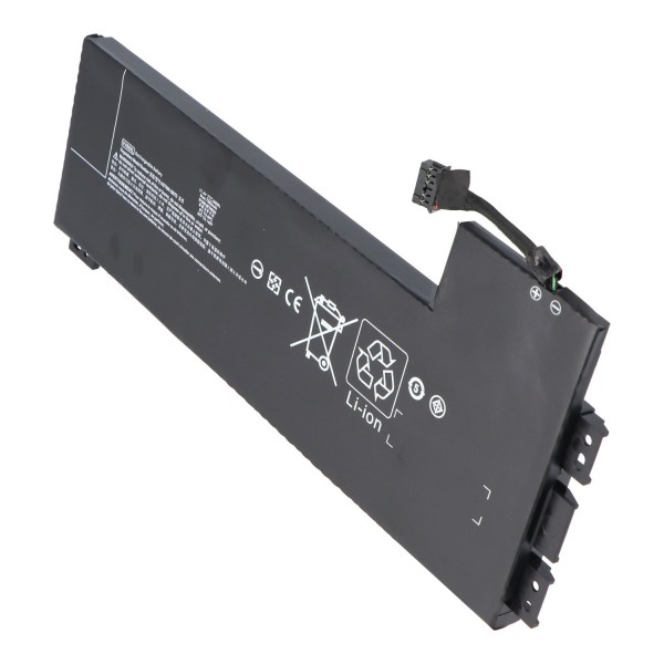 Batteri passer til HP ZBook 15 G3, ZBook 17 G3, Li-Polymer, 11.4V, 7700mAh, 87.8Wh, indbygget uden værktøj