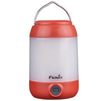 Fenix CL23 LED campinglys med op til 300 lumen inklusive 3 Mignon AA alkaline batterier rot