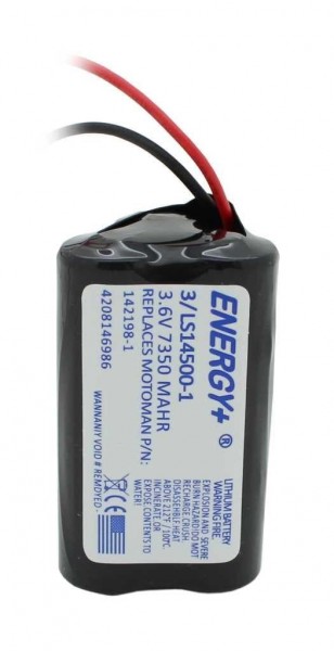 3,6 V batterier erstatter Motoman 142198-1 - 7350 mAh