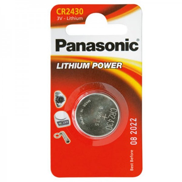 Panasonic CR2430 lithiumbatteri IEC CR 2430 EL
