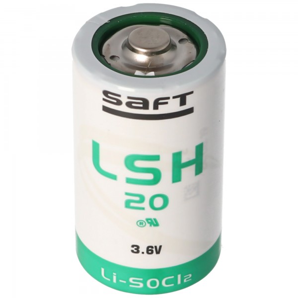 SAFT LSH 20 lithiumbatteri 3.6V primær LSH20