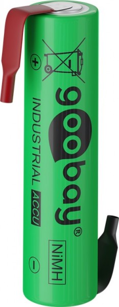 Goobay 1x AAA (Mikro) - 800 mAh - loddemærke (Z), LSD NiMH-batteri (klar til brug), 1,2 V