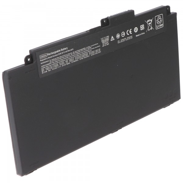 Batteri passer til HP ProBook 650 G4, Li-Polymer, 11.4V, 4200mAh, 48Wh
