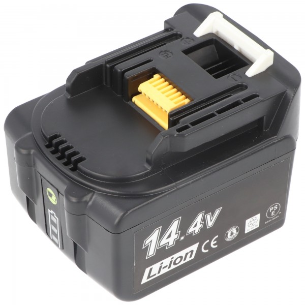 Replika batteri passer til Makita BL1430, BL1440, BL1450, BL1460, 14,4 volt, 5000mAh