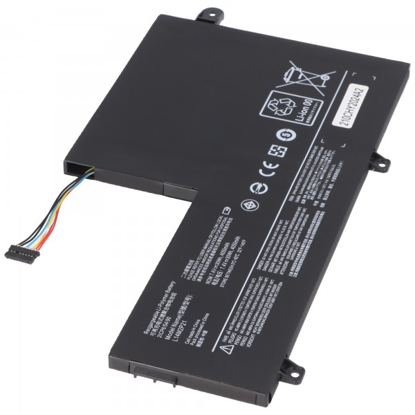 Batteri passer til Lenovo IdeaPad 330S-14IKB, Li-Polymer, 7.4V, 4050mAh, 30Wh