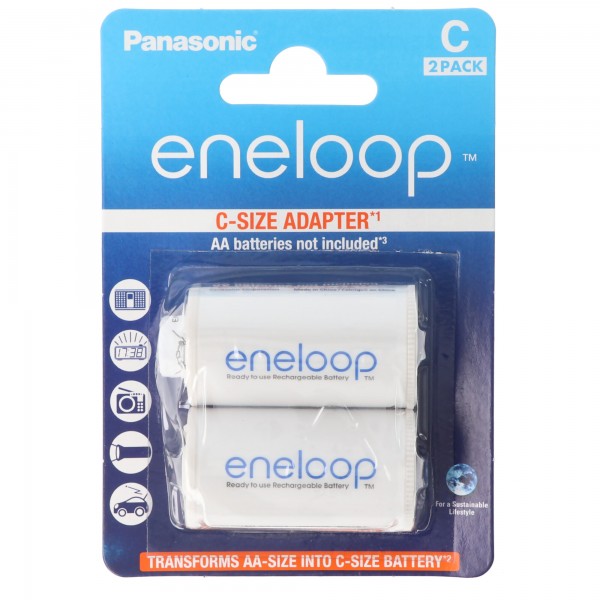 Panasonic eneloop Baby C Adapter BQ-BS2E / 2E
