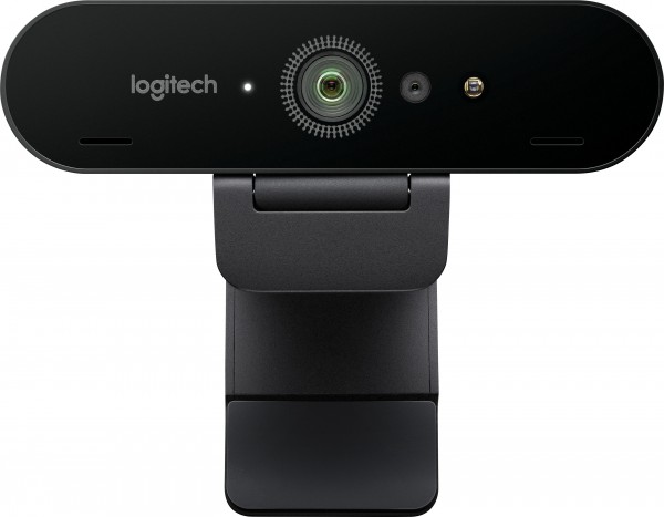 Logitech Webcam BRIO, 4K Ultra HD, sort 4096x2160, 30 FPS, USB, privatlivsudløser, business
