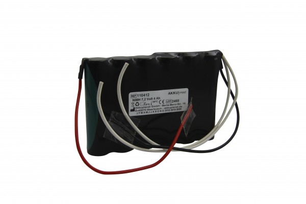 NiMH-batteri egnet til Servox sugepumpe Mediport 2000 7.2 Volt 4.0 Ah CE-kompatibel