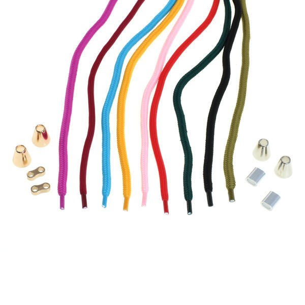 Udskiftningssnor sæt til halskæde Smartphone etui, 9 stykker blandet i farver