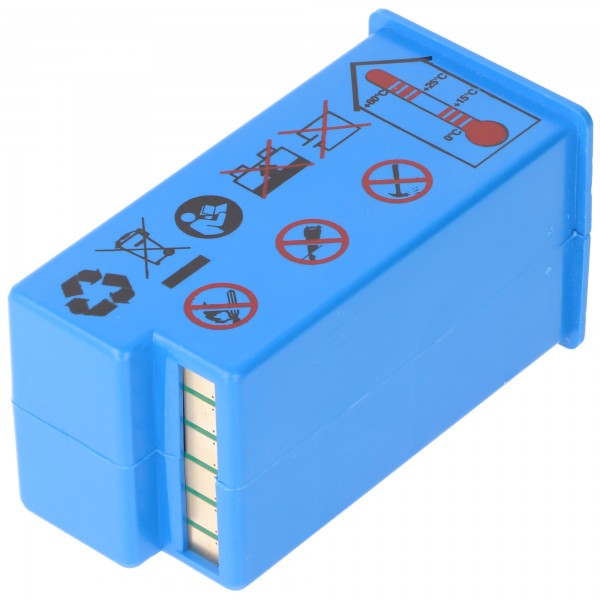 Original lithiumbatteri Bruker, Schiller defibrillator Fred let