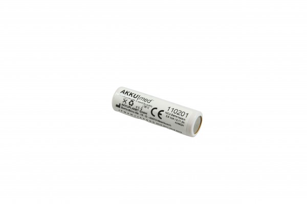 NC-batteri egnet til Elmed Flowcheck Spirometer FLC1000 3,6 Volt 0,11 Ah CE-kompatibel