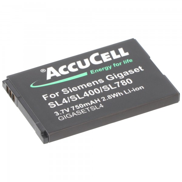 AccuCell batteri passer til Siemens SL4, SL400, SL78, SL780, SL785, SL788