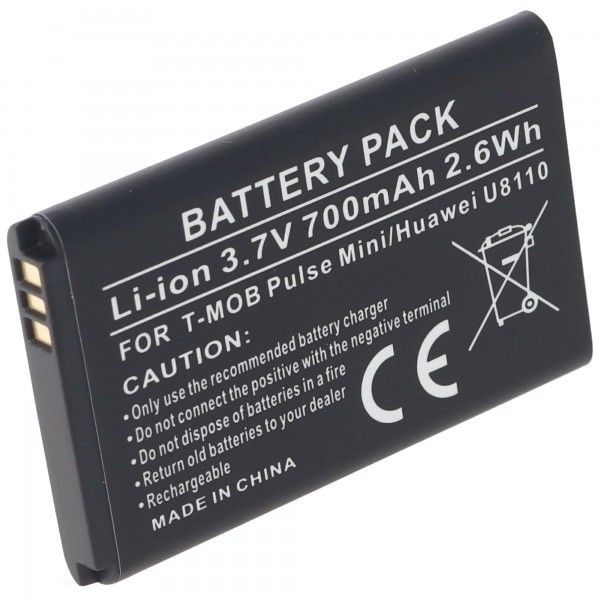 Batteri passer til T-Mobile Pulse Mini, T-Mobile Tap, HB5A2H batteri