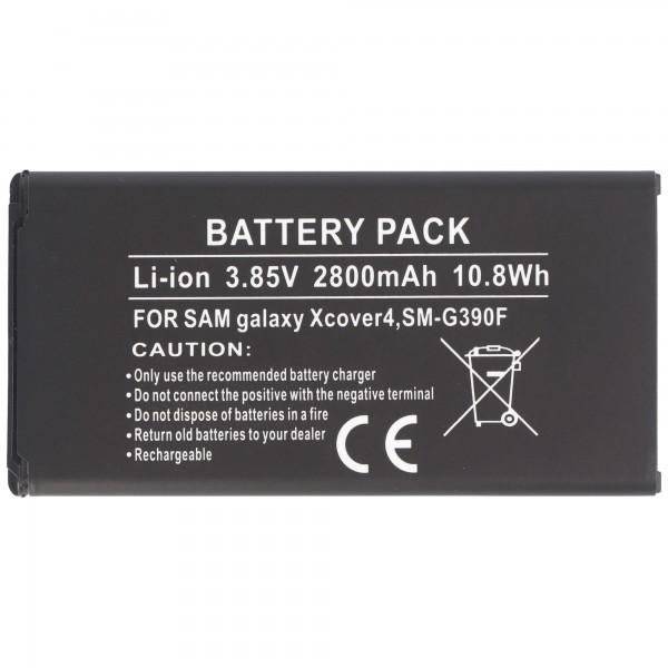 Batteri passer til Samsung Galaxy Xcover 4 Batteri SM-G390F, EB-BG390BBE, EB-BG390BBEGWW