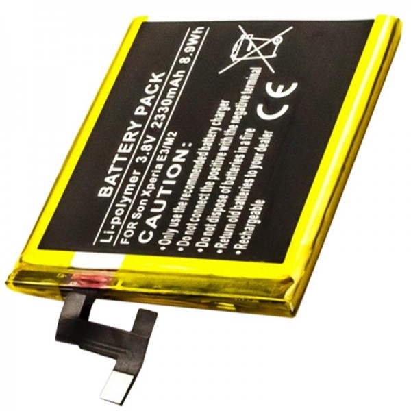 Batteri passer til Sony XPERIA E3, M2 batteri LIS1551ERPC