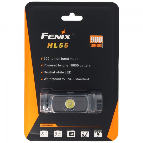 Fenix HL55 LED-forlygte med op til 900 lumen lysstyrke