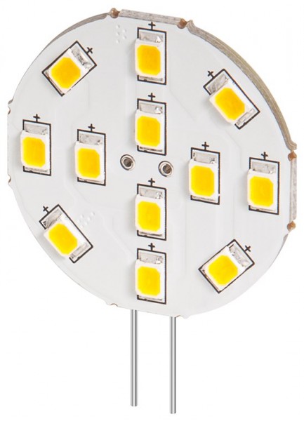 Goobay LED spotlight, 2 W - base G4, udskiftet, kølig hvid, ikke dæmpbar
