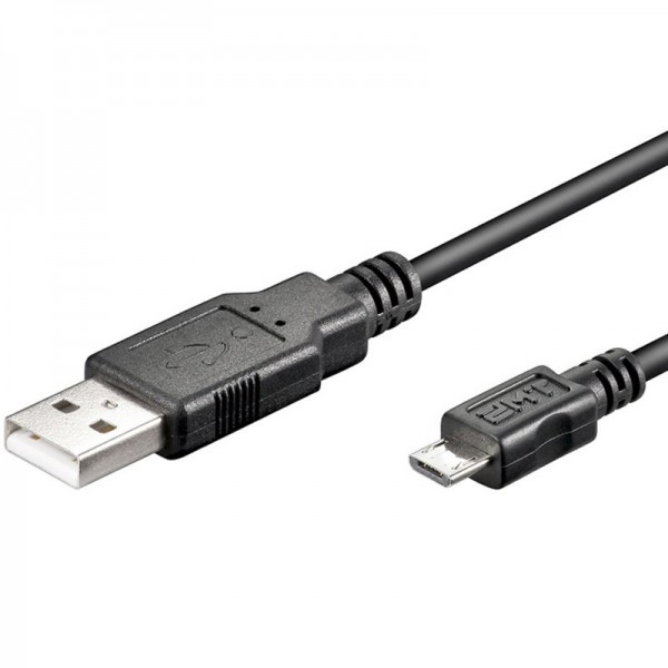 USB 2.0 Hi-Speed kabel En mand til mikro B mand