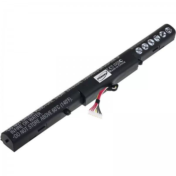 Standard batteri egnet til bærbar Asus A450J, type A41-X550E osv. - 14,4V - 2200 mAh