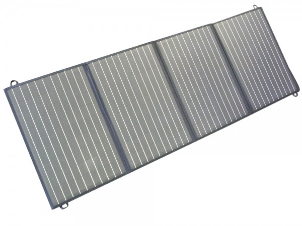 Solpanel 120W foldbart maks. 18 volt, det foldbare solpanel med ladestrømmen maks. 5,5A udgang