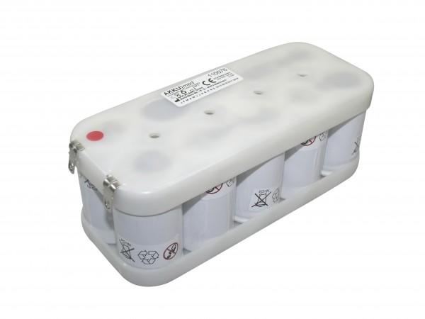 NC-batteri egnet til Lohmeier defibrillator 161, D501