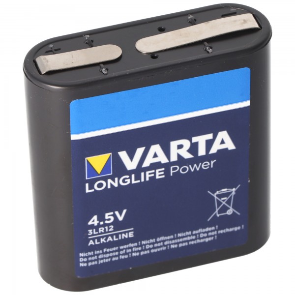 Varta High Energy 4.5V, MN1203, 3LR12, 3LR12P fladt batteri