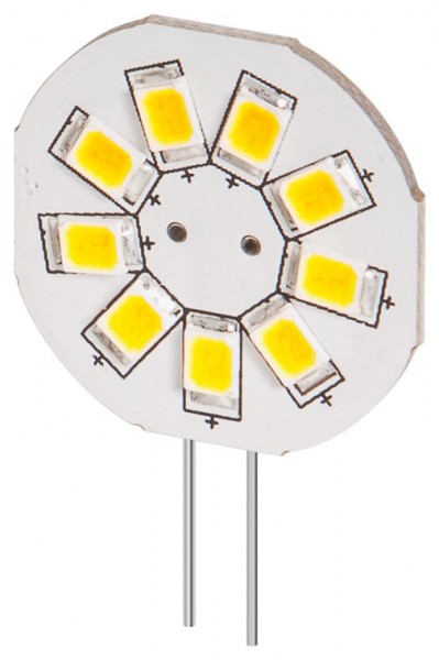 Goobay LED-spot, 1,5 W - G4-fatning, udskiftet, kølig hvid, ikke dæmpbar