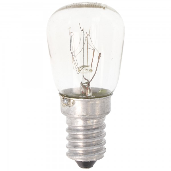 Ovn lampe E14, 15 watt temperaturbestandig op til 300 ° C
