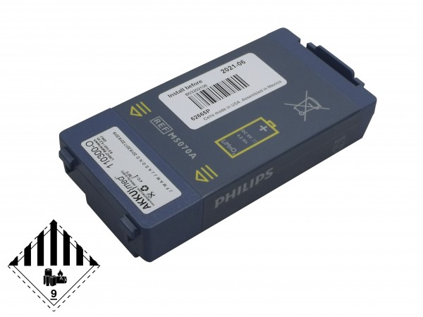 Surichinmoi Lånte udbrud Originalt lithiumbatteri M5070A Philips Heartstart HS1, FRx | Philips |  Batteri til medicinsk teknologi | Genopladelige batterier | Akkushop-Denmark