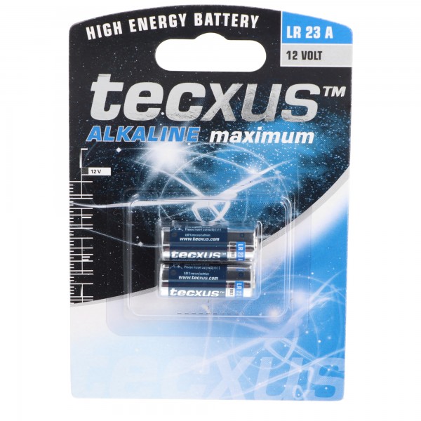 Tecxus LR23 - alkalisk mangan batteri (alkalisk), 12 V