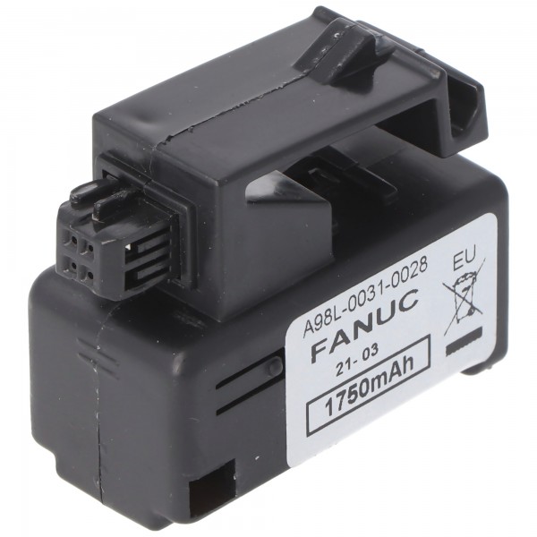 Opbevaringsbatteri 3V egnet til GE FANUC A98L-0031-0028 Batteri A02B-0323-K102