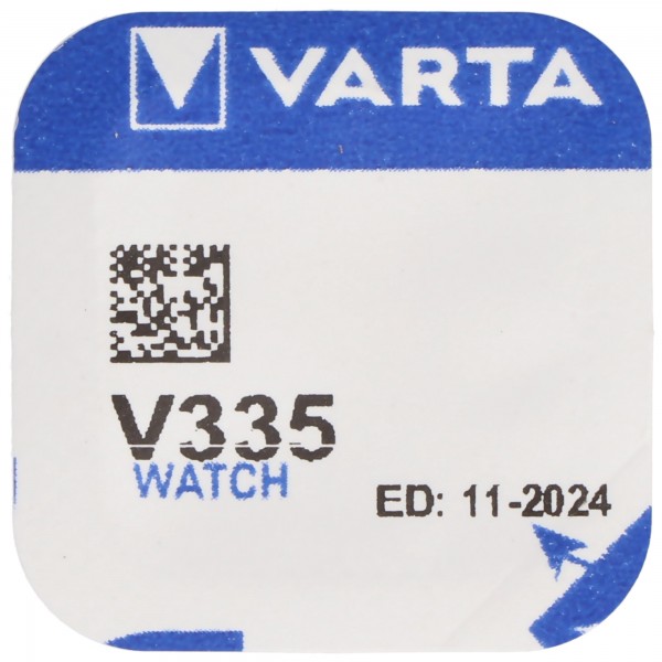 335, Varta V335, SR512SW knapcelle til ure osv.