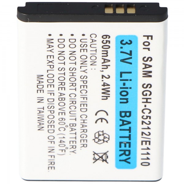 AccuCell batteri passer til Samsung C5212, E1110, AB553446BUCSTD