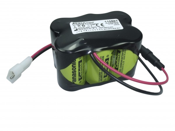 NC-batteri egnet til Bio-Medical Devixes Crossvent 2i (PRT4402)