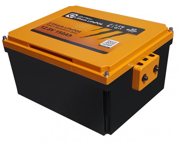 LIONTRON LiFePO4 autocamper undersæde batteri Smart BMS 12.8V, 150Ah - fuld udskiftning af 12 volt blybatterier