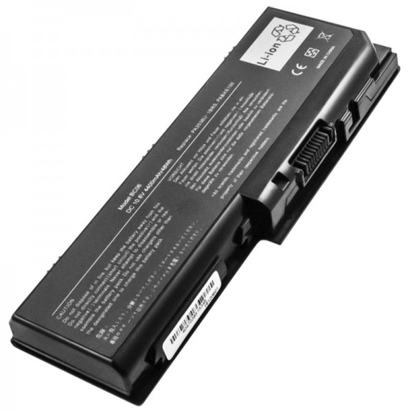 Batteri passer til Toshiba Satellite P200 Battery P300 med 4400mAh