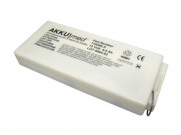 NiMH batteri passer til Welch Allyn, MRL defibrillator PIC30,40,50 - 001647-U
