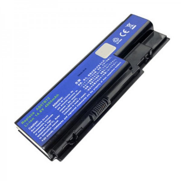 AccuCell batteri passer til Acer Aspire 5530, 4800mAh