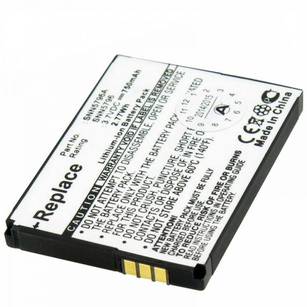 Batteri passer til Motorola F3, BD50 batteri CFNN6008, Motofone F3